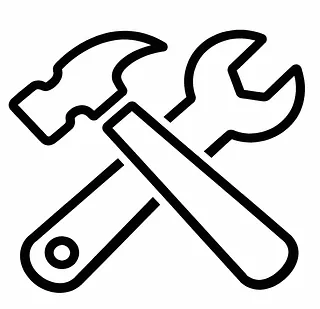 Ikon - hånd og blad